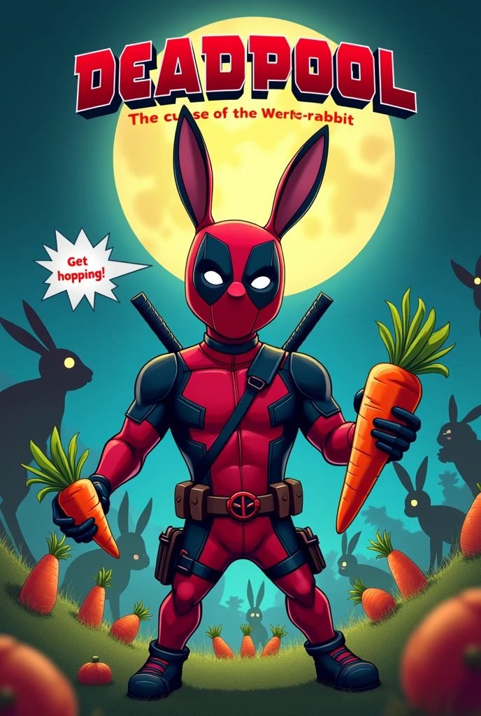 Deadpool: the curse of the were-rabbit movie poster