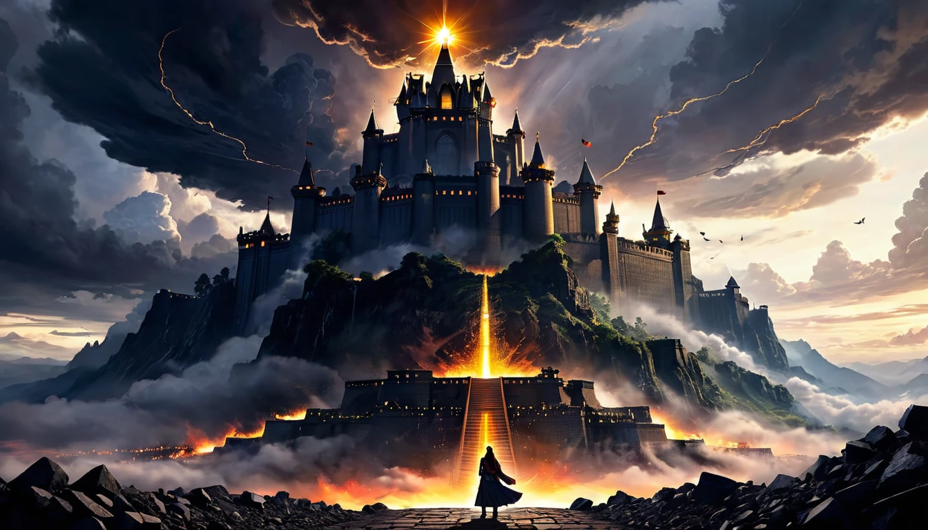 My Empire

I built my dreams so high
Through the clouds I touch the sky
No one can bring me down
I wear my own crown

With every brick and stone
I've made this world my own
There's strength in every scar
I've come so very far

This is my empire
Heart and soul on fire
Stand tall and never tire
This is my empire
In shadows I won't hide
With courage by my side
Through every storm and trial
I'll walk that extra mile

Echoes of the past fade
New dawn every day made
Rise up from the ash
Life in every flash

Mountains moved with will
Dreams they can't distill
With every step I take
New horizons break
