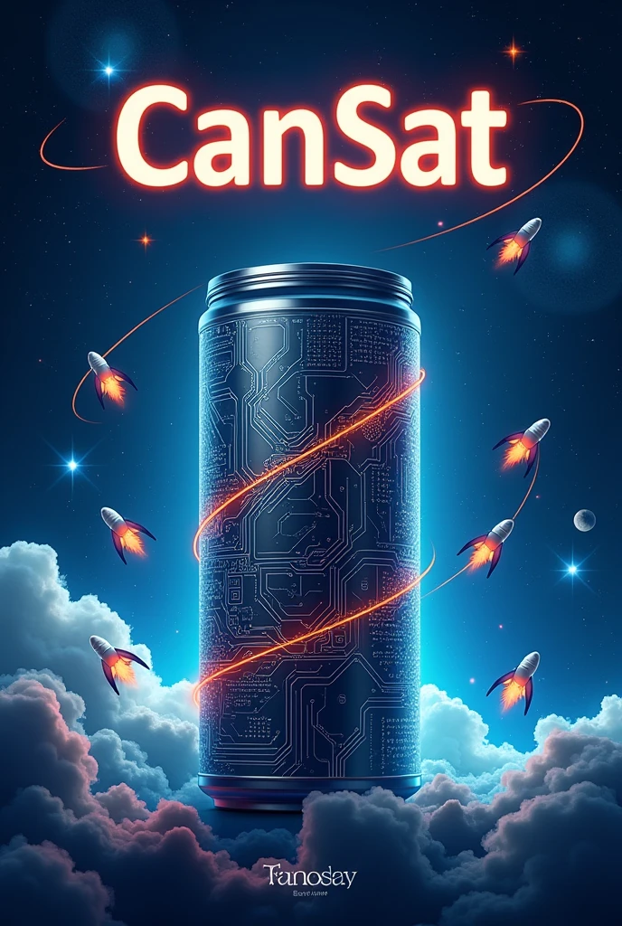 A title with the word CanSat that is for a brochure