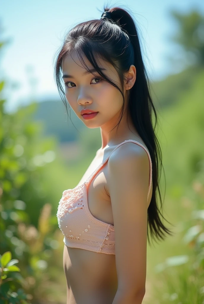 Naked Beautiful asian girl