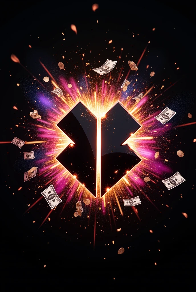Blackpink Logo, creative, striking, and with money