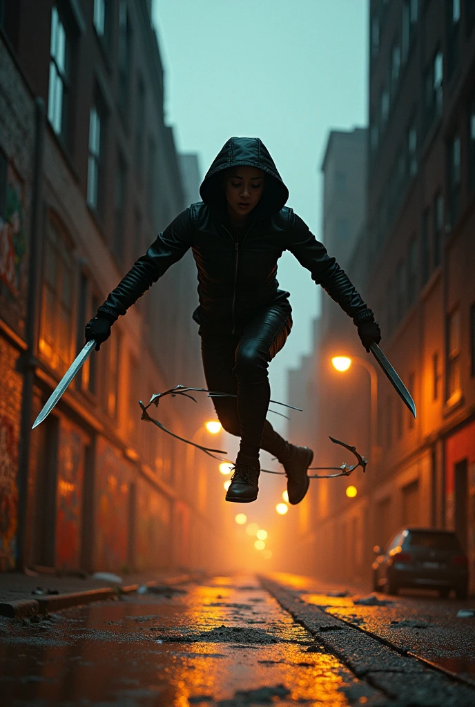 Jump the blade
