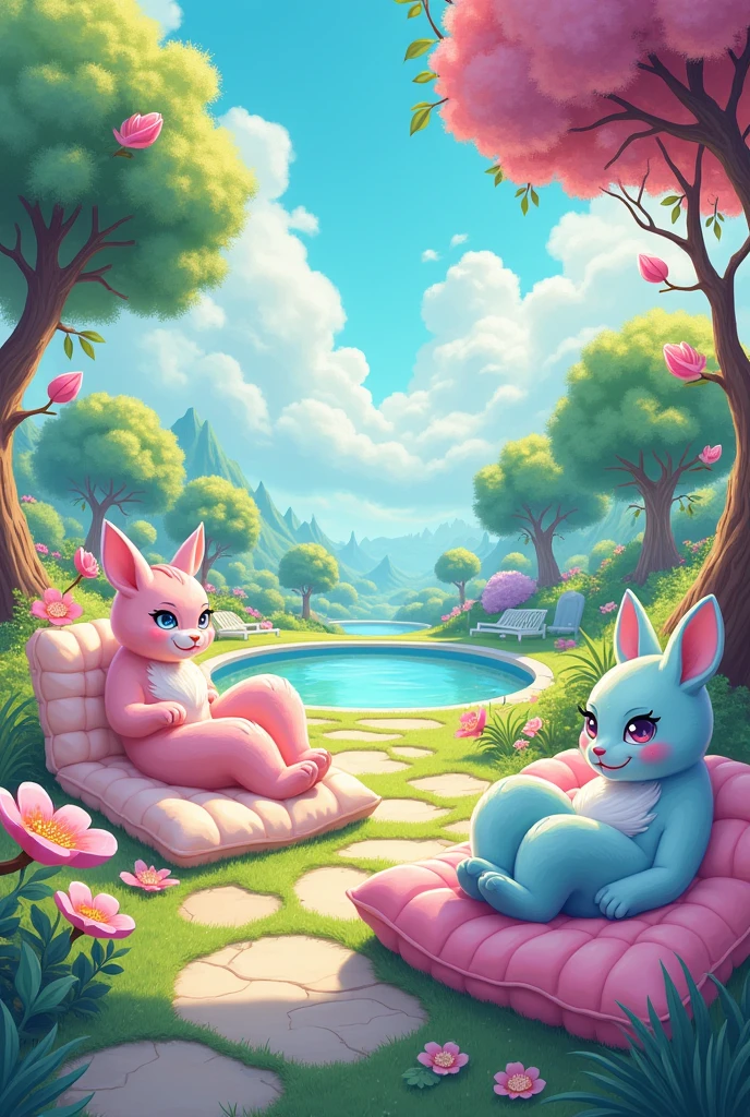 The planet of leisure is inhabited by beings with anthropomorphic characteristics who enjoy leisure most of the time.. These beings are called OCIANTS.