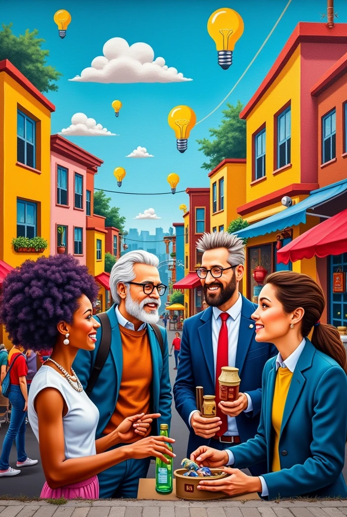 A mural of any venture that promotes my business