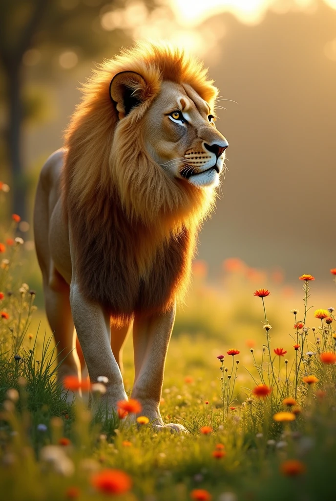 (photorealism:1.2), beauty furry lioness