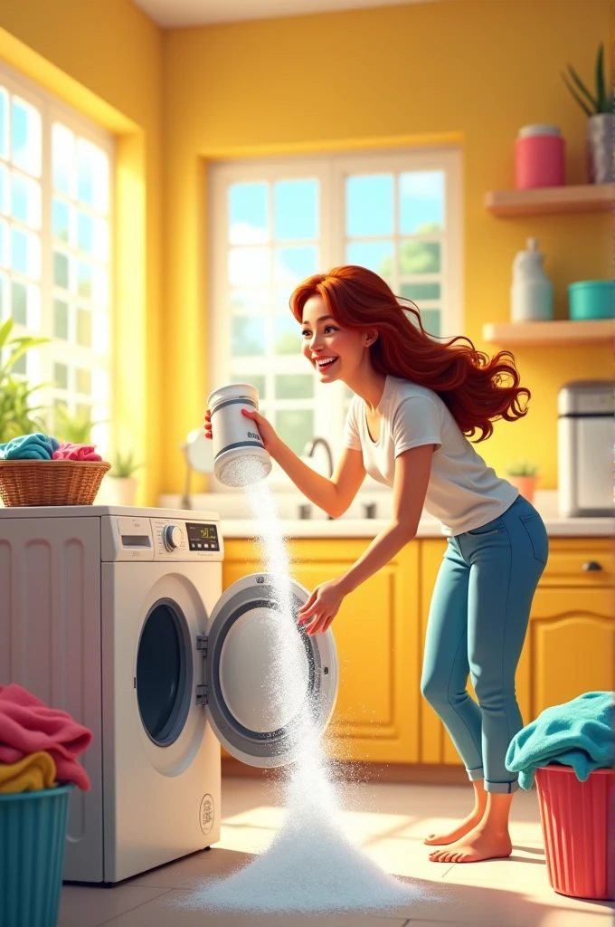 Clean sweep washing powder