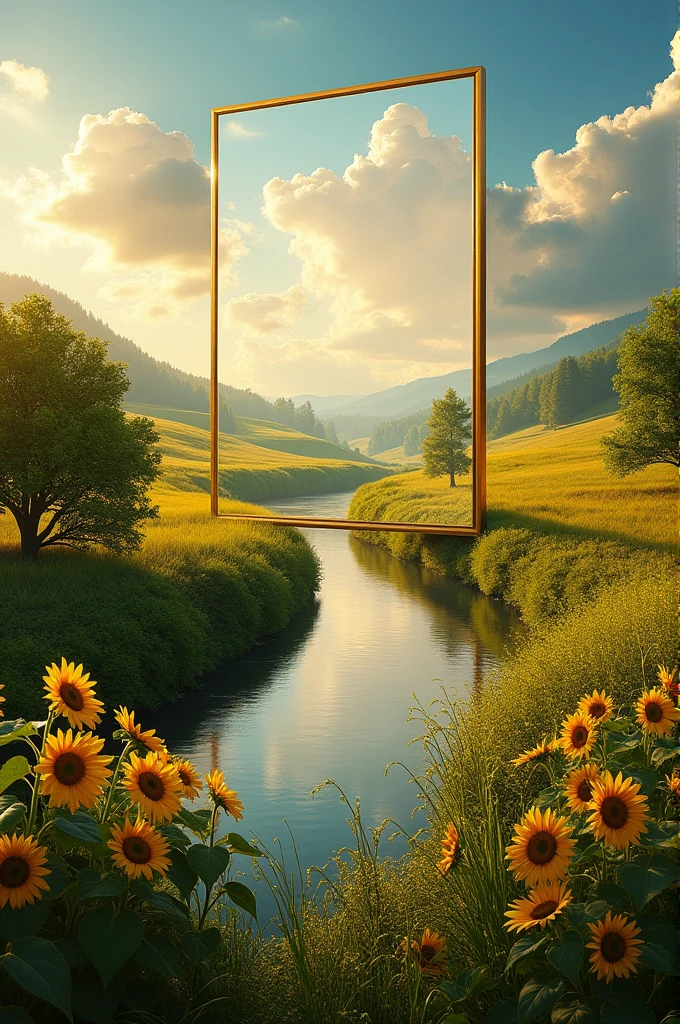 random picture of the golden rectangle in nature