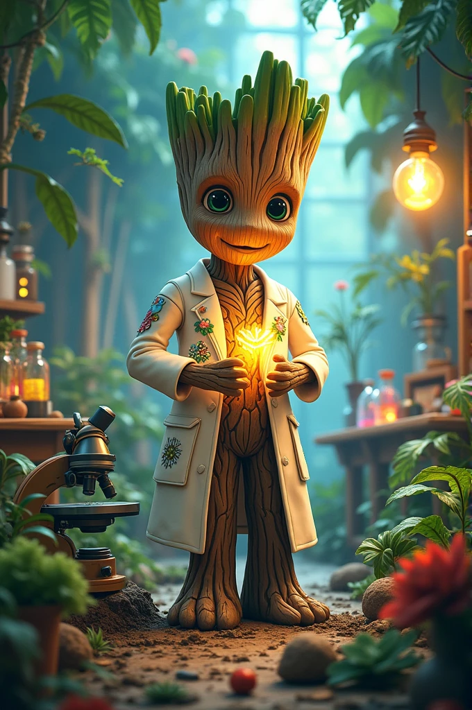 Sr Groot virou cientista 