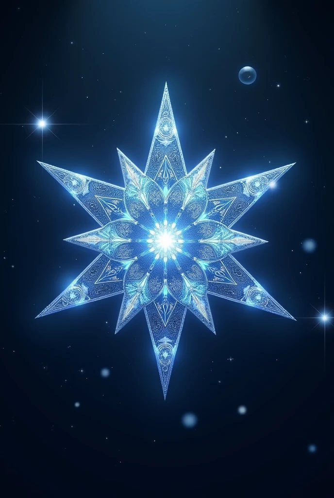 Star-shaped tridecagon