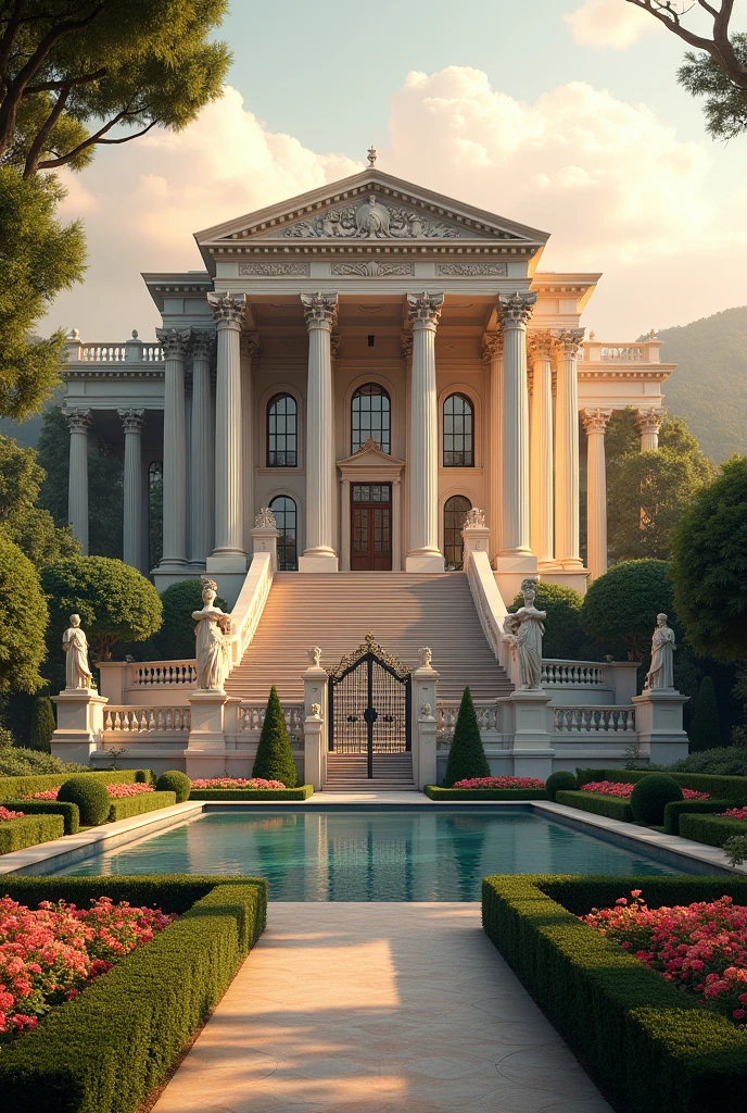 Neoclassical palace
