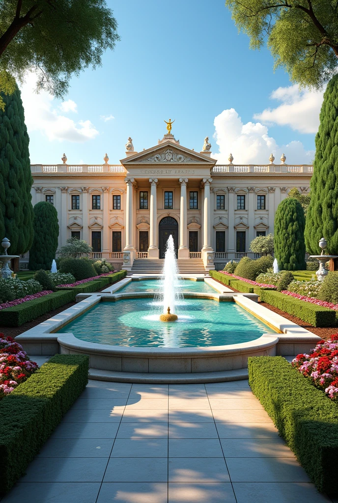 Neoclassical palace