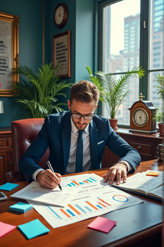 Parts of a balance sheet