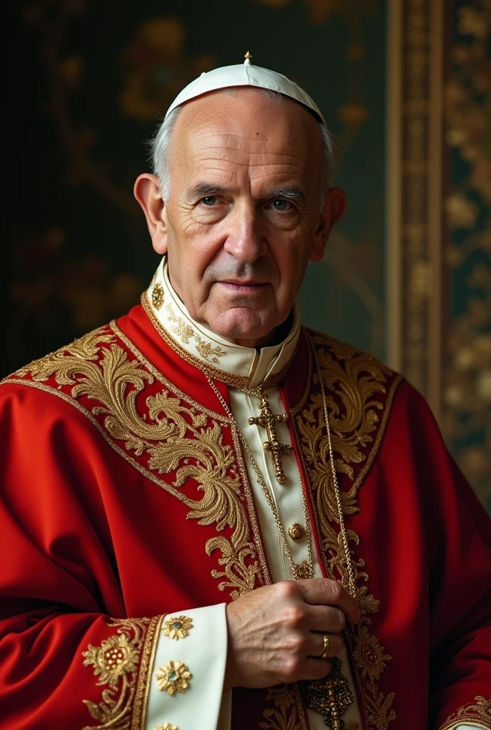 Le pape François nu sans aucun habit entrain d'exposer ses parties génitales à la caméra