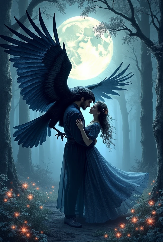 A love story between a raven king and a brave dancer