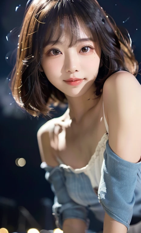 (Browsing Caution:1,4),Mix 4, (8k, RAWphotograph, Highest quality, Tabletop: 1.45), (Realistic, Realistic: 1.37),illumination, night, プロのillumination, photographn mapping, Radio City, Physically Based Rendering, Gradient Brunette, 高品質のphotograph, High resolution, 1080P, (Detailed facial depiction), (Detailed description of the hand), (Delicate CG), Extreme light and shadow, Rich details, (Detailed facial features), (Highest quality), Look in front of you, Highly detailed face, Highly detailed lips,  超High resolution, (Faithfulness: 1.4), photograph, 1 girl, [(sad)],  , Thin limbs, movie, Cool pose, I Cup, Highest qualityな完璧なボディ, photographのような, (1 girl: 1.3), Perfect balance, (Huge, Perfect breasts, Areola),(Realistic, Photorealistic:1.37),One Girl, Cowboy Shot,Professional Lighting, Photon Mapping, Radio City, RAWphotograph、(Photorealistic:1.4)、Octane Rendering、Complex 3D rendering with ultra-detail, Studio Soft Light, Rim Light, Vivid details, Super Detail, Realistic skin texture, Detailed aspect, Beautiful details in the eyes, Highly detailed CG Unity 16k wallpaper, compensate, (Detailed Background:1.2),Highest quality, 超A high resolution, Tabletop, One Girl, One girl,alone, Upper Body,View Viewer, Black Background, Multicolored Hair, compensate , Lips parted, Black Lips, eyeliner, Gothic, Goth Girl,((Light on face:1.2)),((movie照明:1.2)),(Photorealism:1.4),((30 piercings in left ear)),((necklace)),((A woman who always smiles)),((nightのプールサイド:1.6)),((Lighting on face:1.1)),((Upper Body:1.2)),((Delicately depicting the face:1.2)),(Very short bob hair:1.5),((Multicolored Hairの色:1.1)),((black colored contact lenses:1.2)),(((Completely naked))),(((nsfw))),(((Completely naked))),((((Completely naked)))),(((nsfw))),((Small breasts:1.4))