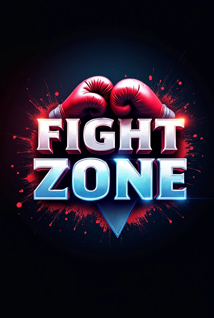 Make a logo for my YouTube channel related to the world of fighting ( boxe e MMA) in the most modern way and that is beautiful and draws attention to gain more subscribers and that is perfect with the name fight zone