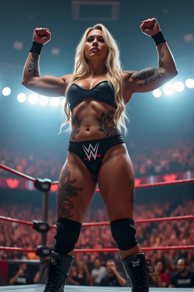 female Brock Lesnar with 10 rated body