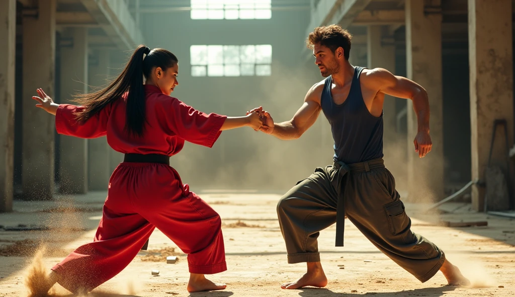 Fight scene