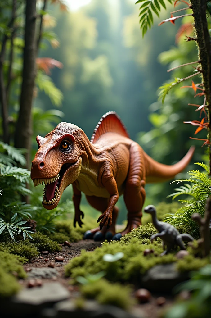 Tabletop dinosaur model