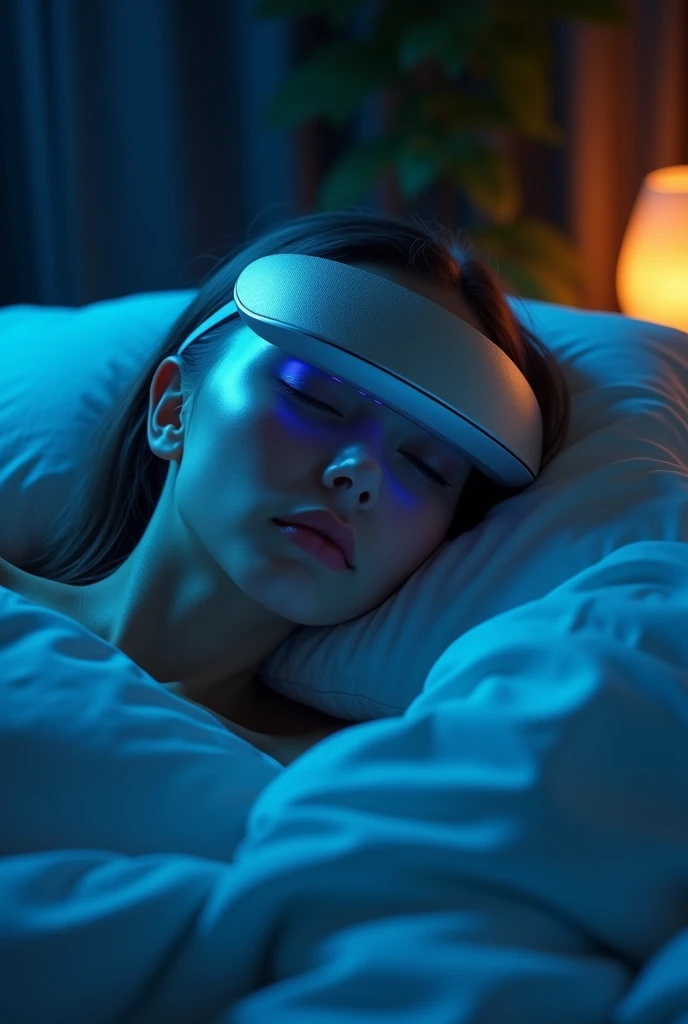A dream recording device which we can keep on forehead while we are asleep or on the side of your head 