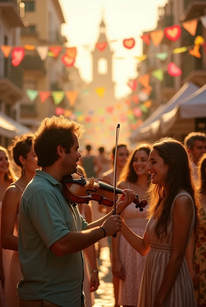 Every week, The city of Relaxia organizes a music festival, where harmonious melodies fill the air and all the inhabitants gather to play instruments and sing together. Through the exquisite  methodology, Each player writes on a shared piece of paper a phrase that will be part of a song