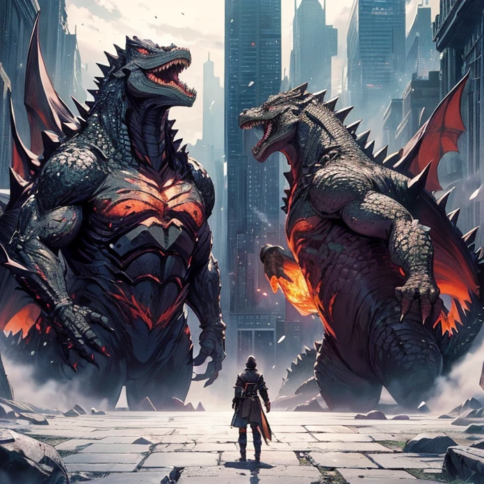 (High Resolution, HD, High Quality), (Super Detailed, High Details), (Masterpiece), (Anime, Anime Style), (Character Design), high fantasy, terror genre)(detailed background)(reptilians)(godzilla aesthetic)(multiple views)
{{humanoid evil male crocodile:),lonian place and realm)}}