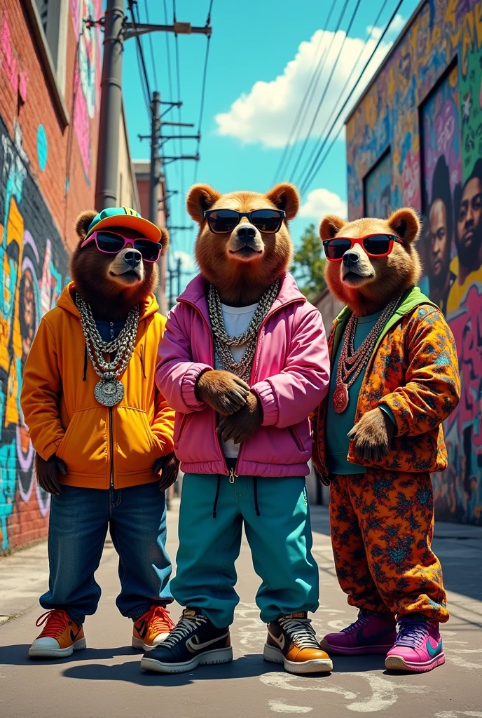 Bears with flow, rappers with a lot of style