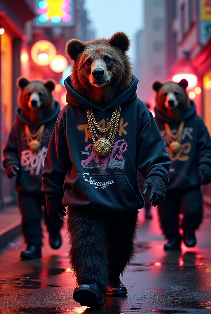 Bears with flow, stylish rappers with emo hair, darks