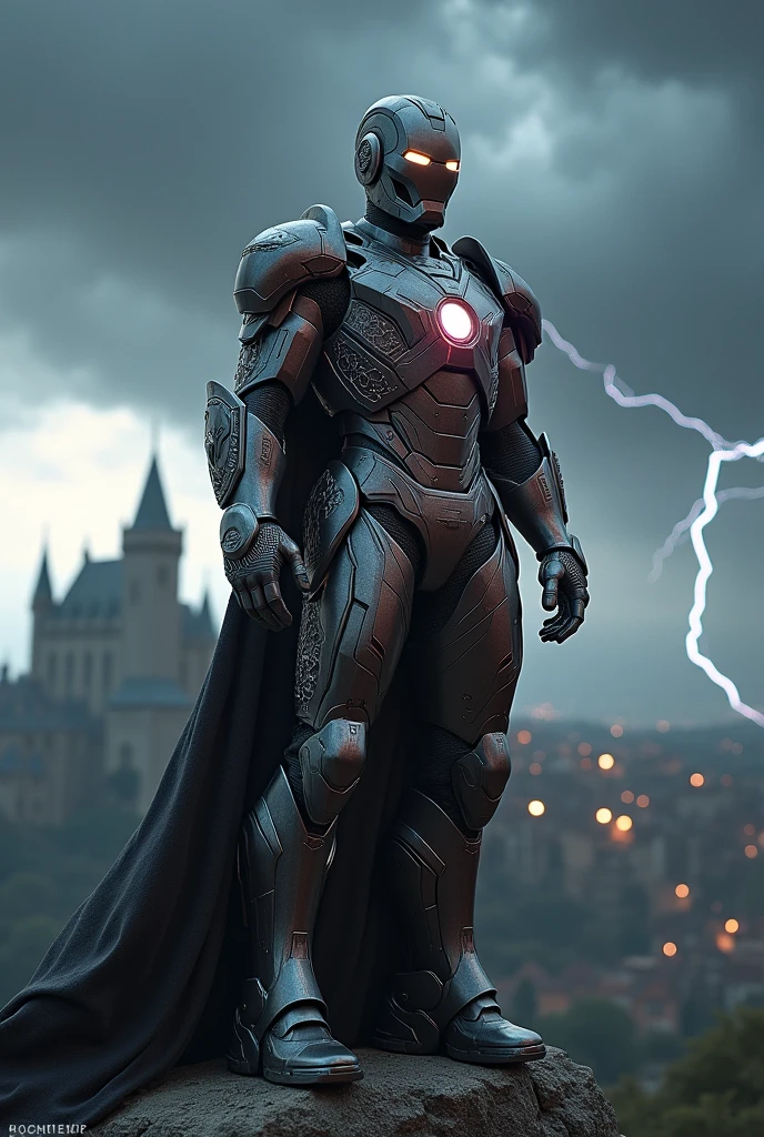 Iron man knight 
