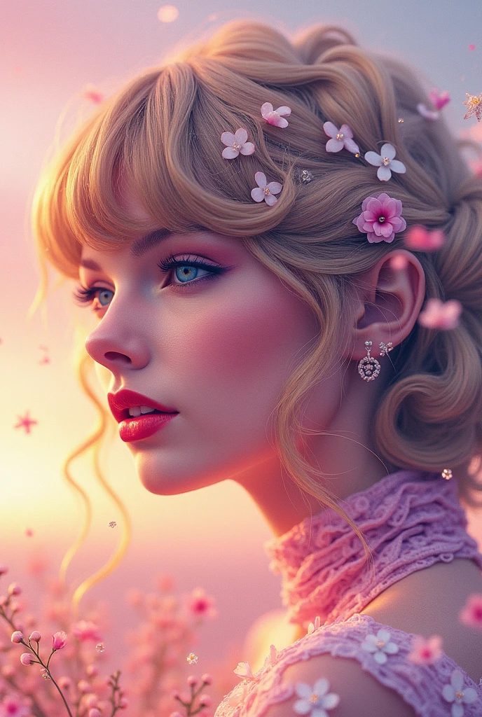Nome Haru T.s formed by taylor swift&#39;s face 