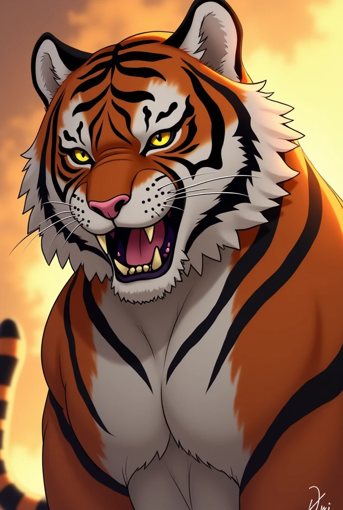 Fierce Tiger Anime
