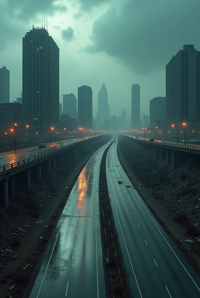 By the dirty money of bureaucrats The ever-increasing number of highways