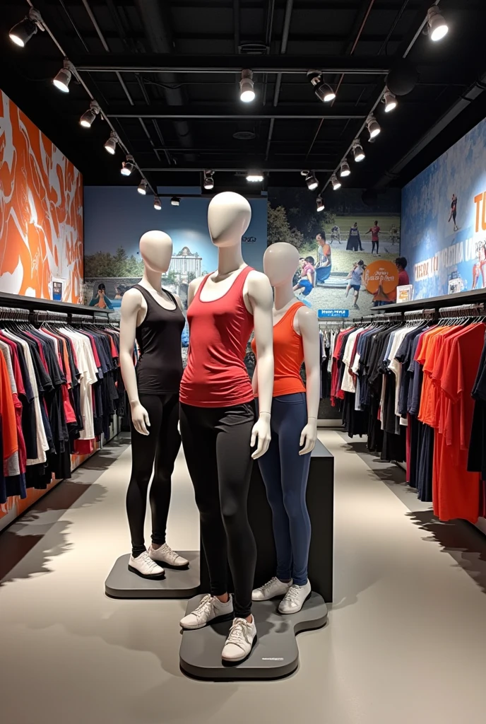 Image for a sportswear store