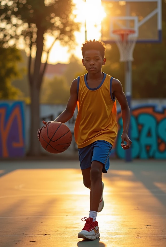 That boy Lorenzo has a lot of potential in basketball