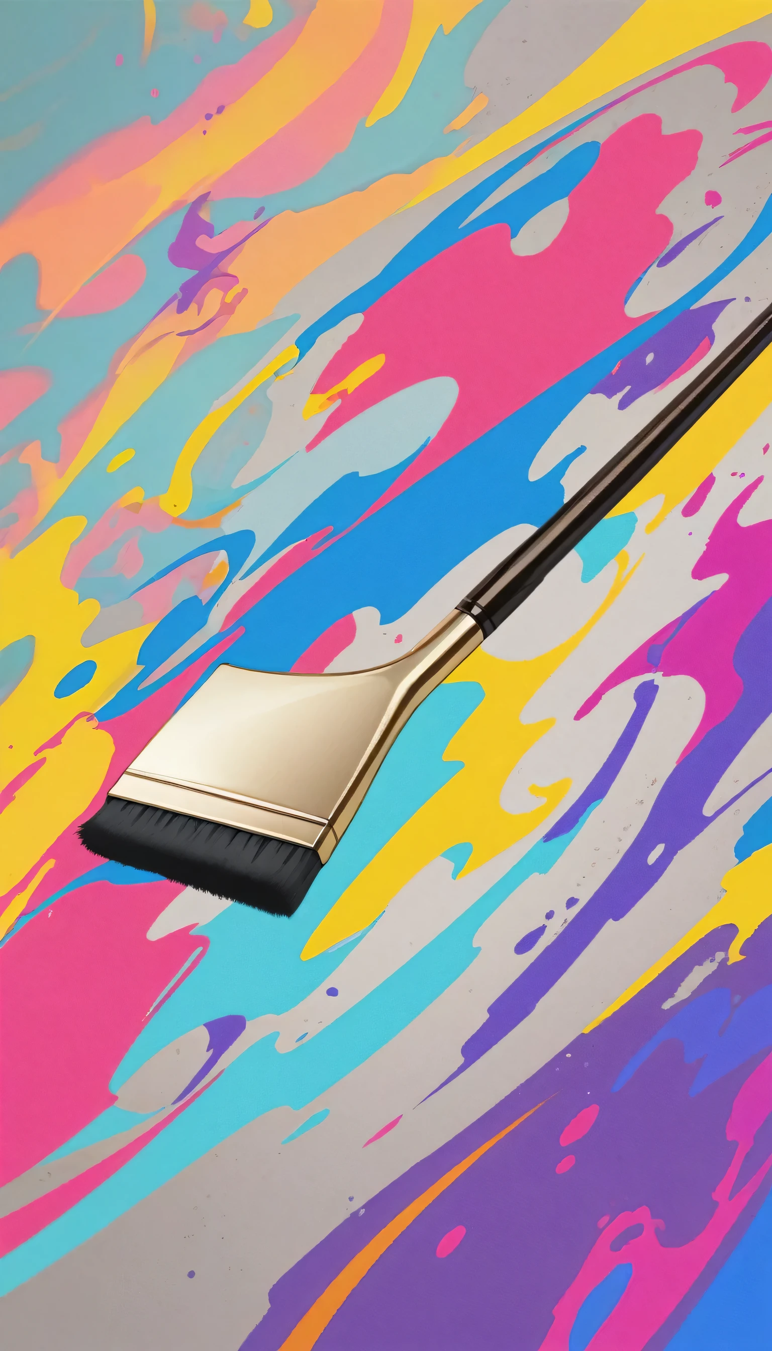 Colorful background, brush, paint , abstract , no human , only effect
