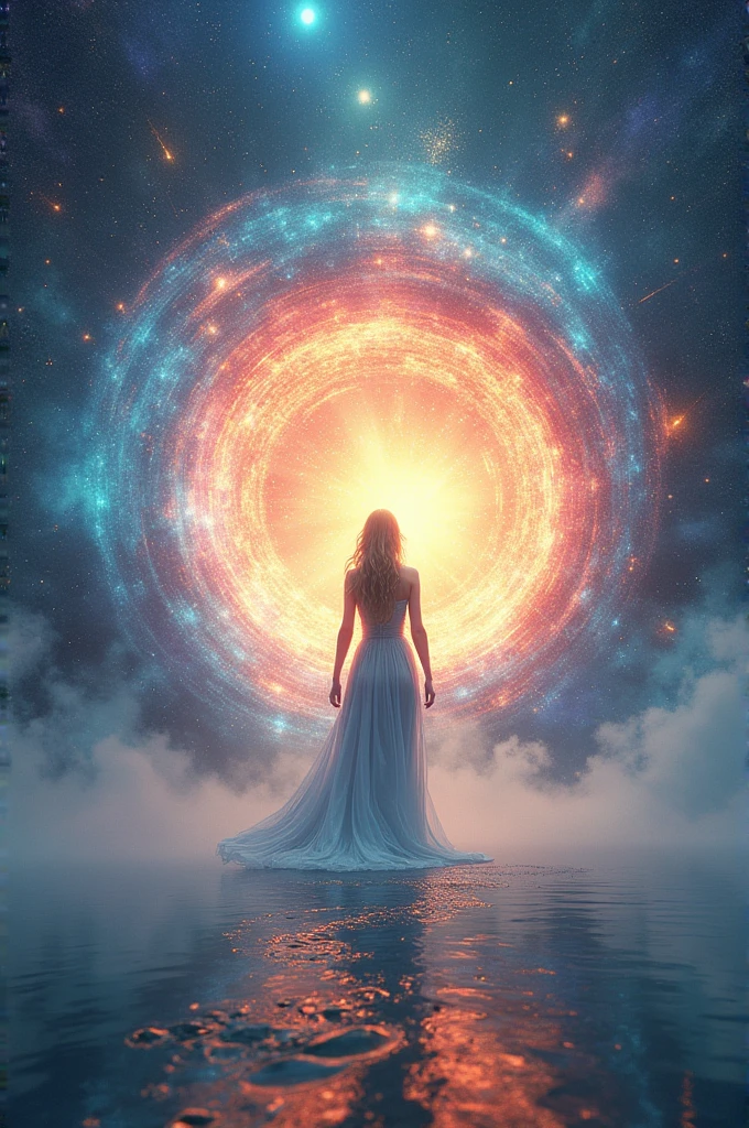 entering the portal and disappearing