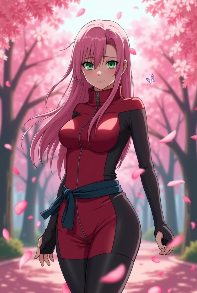 Sakura from Naruto with a big ass