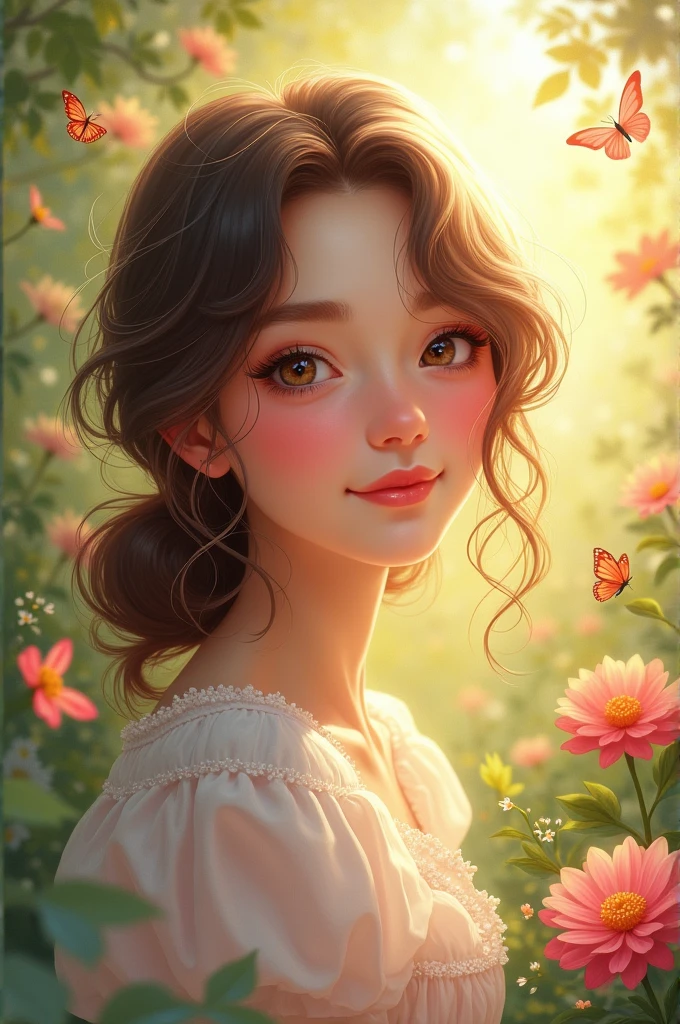 A portrait that means I like you