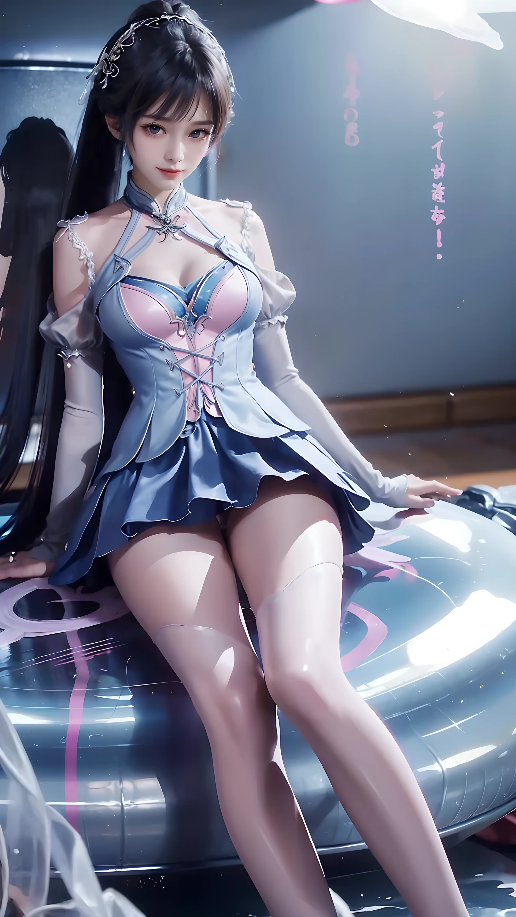 girl,girl in water, diving, I have a perfect face, Eye, income, diving,Underwater,Underwater,break in,Ton de Aso cage overall, hair,Delicate barefoot,Smooth thighs,Exquisite facial features and beautiful Eye bodyesbian,while lying down,Smooth thighs,Lace skirt,skirt,Double tail,Color hair,Blue and pink gradient hair