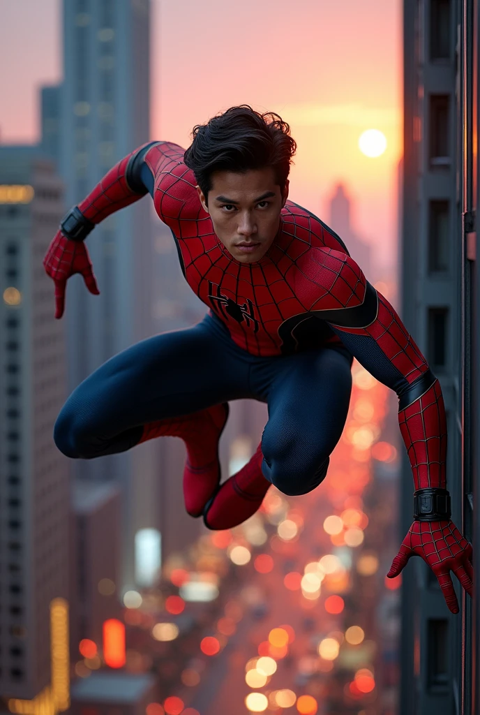 Choi Minho as Spiderman