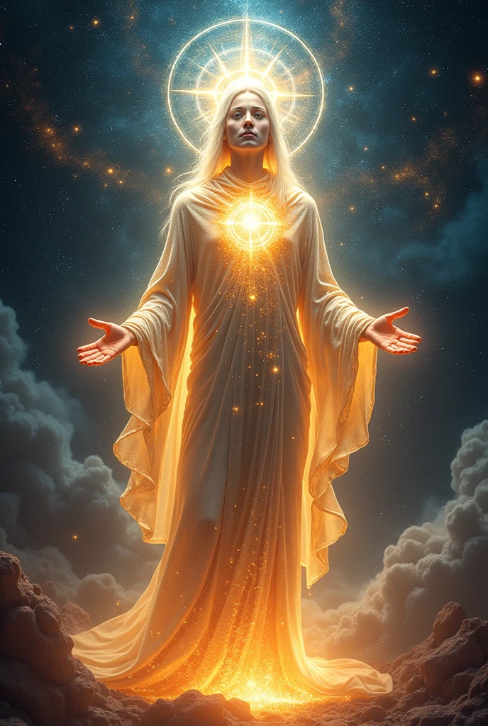 Omniscience: Complete and absolute knowledge of all things, past, present and future.
Omnipotence: Unlimited power, the ability to do anything that is logically possible.
Omnibenevolencia: Absolute goodness, always acts fairly, ethically and morally correct.
Immutability: Invariable, not subject to changes or external influences.
Eternal perfection: To be eternal, without beginning or end, and always perfect in every aspect.
Self-existence: It does not depend on anything or anyone to exist., is the cause of itself.
Infinite Wisdom: Full understanding of all aspects of the universe and existence.