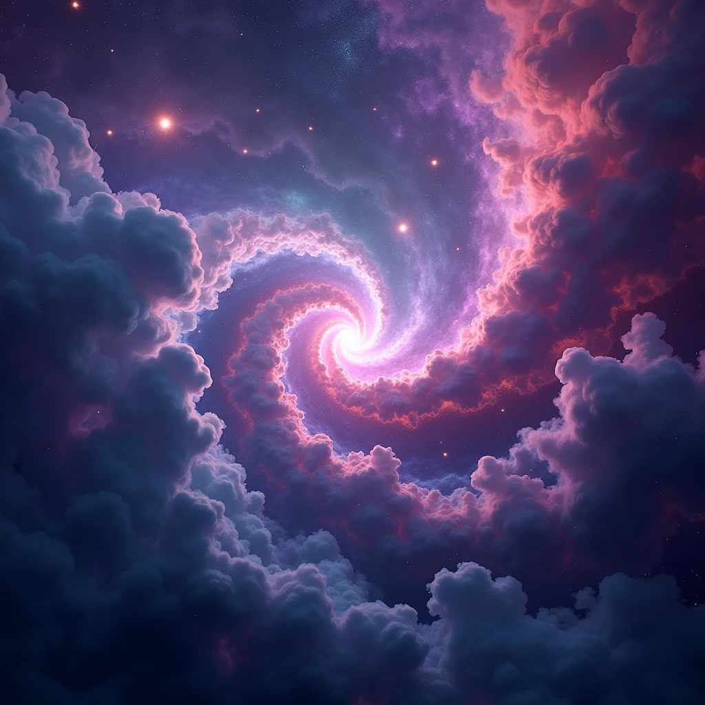 a stunning nebula, detailed colorful swirling gas clouds, glowing stars, cosmic landscape, stunning interstellar scenery, dramatic lighting, vibrant colors, deep space, digital art, highly detailed, cinematic, award winning, masterpiece, photorealistic, 8k, best quality