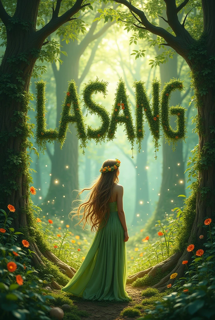 Real forest create name made in forest "LASANG"