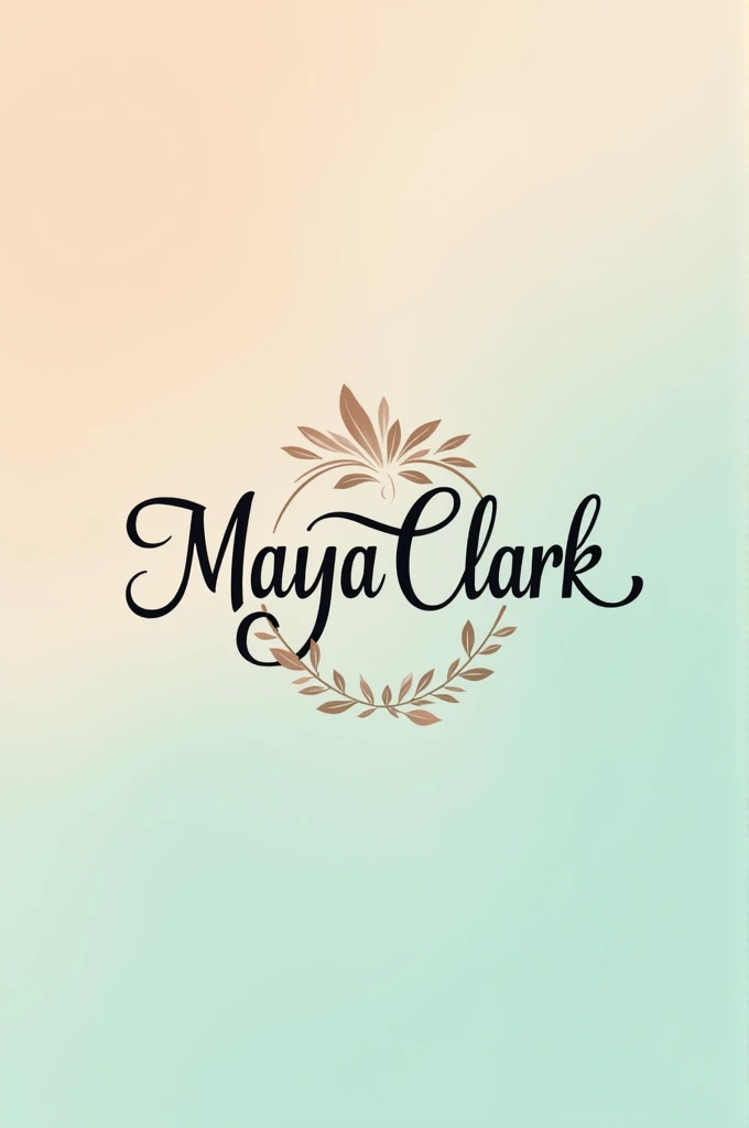 A logo that says Maya Clark