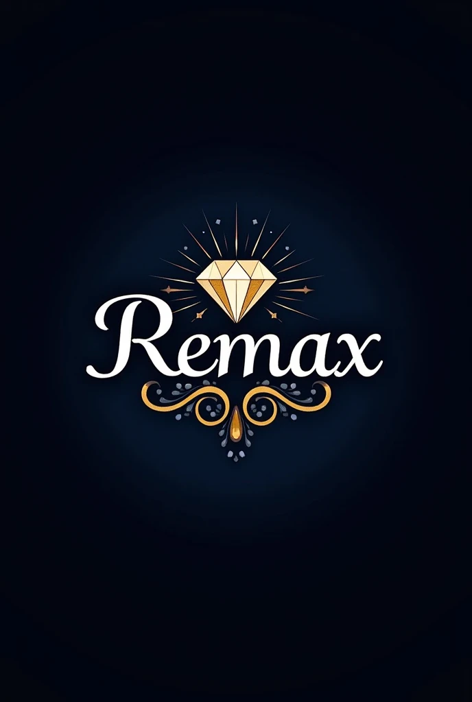 I need a logo for a jewelry store that is based on the name Remax that is a unique logo that looks like (that is a jewelry) that is more prominent for a logo