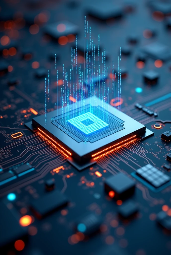 chip with hightech Functions