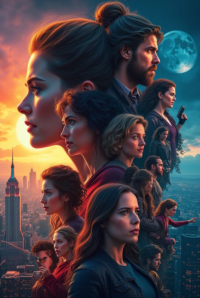Create profile images related to movies and series 