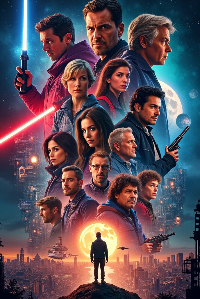 Create images related to movies and series