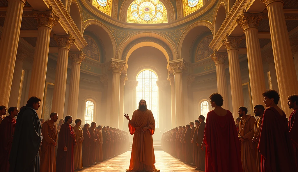 And how much more excellent is it to choose understanding rather than silver?!' This is the first secret to true prosperity: wisdom is not a luxury, is the foundation upon which all sustainable wealth is built. King Solomon giving a speech