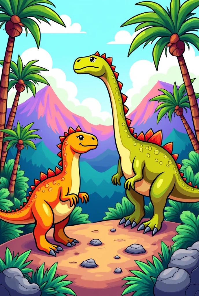 Dinosaur coloring pictures
